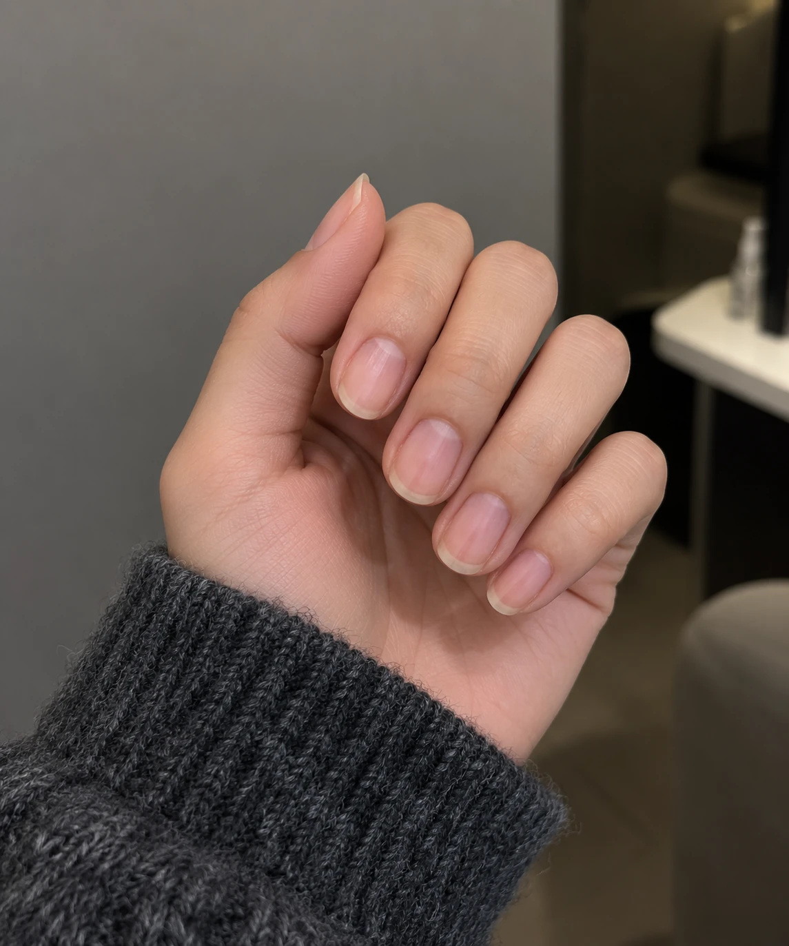 Nail Art Before